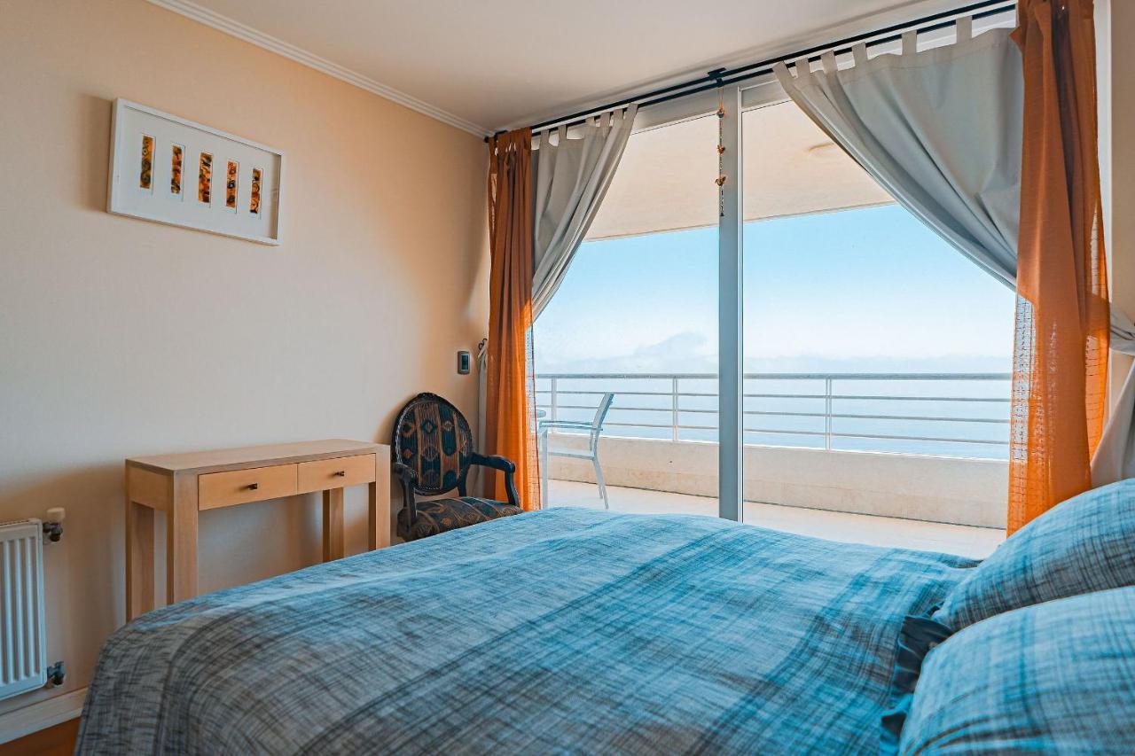 Апартаменты Hermoso Departamento Con Insuperable Vista Al Mar Винья-дель-Мар Экстерьер фото