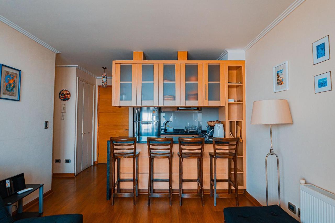 Апартаменты Hermoso Departamento Con Insuperable Vista Al Mar Винья-дель-Мар Экстерьер фото