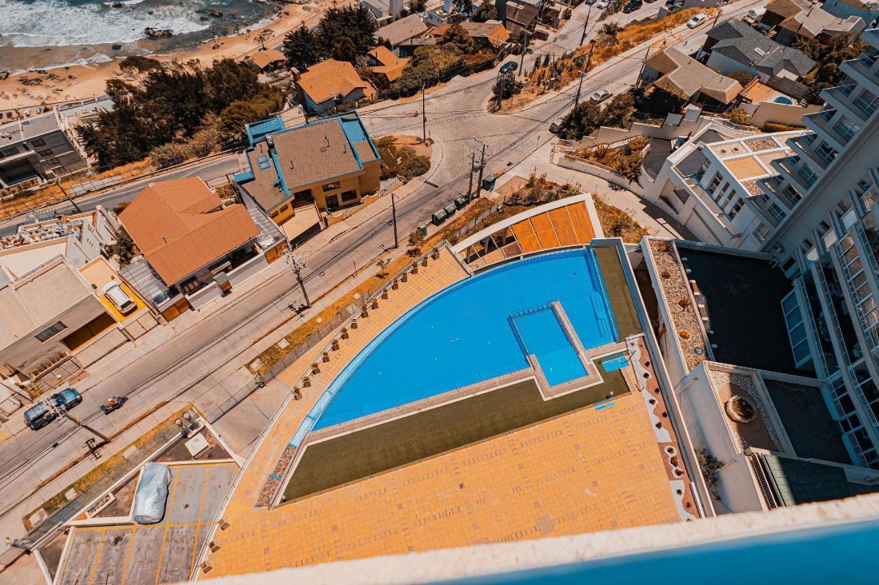 Апартаменты Hermoso Departamento Con Insuperable Vista Al Mar Винья-дель-Мар Экстерьер фото