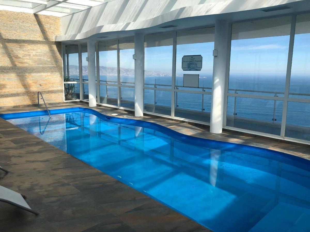 Апартаменты Hermoso Departamento Con Insuperable Vista Al Mar Винья-дель-Мар Экстерьер фото