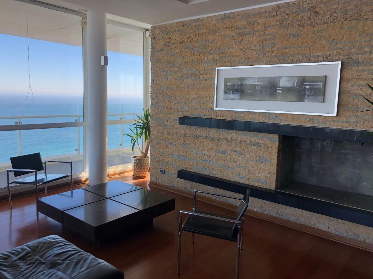 Апартаменты Hermoso Departamento Con Insuperable Vista Al Mar Винья-дель-Мар Экстерьер фото