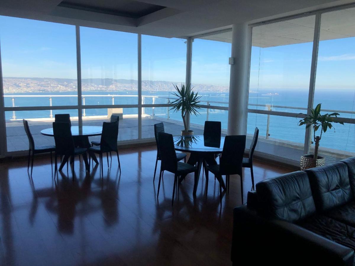 Апартаменты Hermoso Departamento Con Insuperable Vista Al Mar Винья-дель-Мар Экстерьер фото