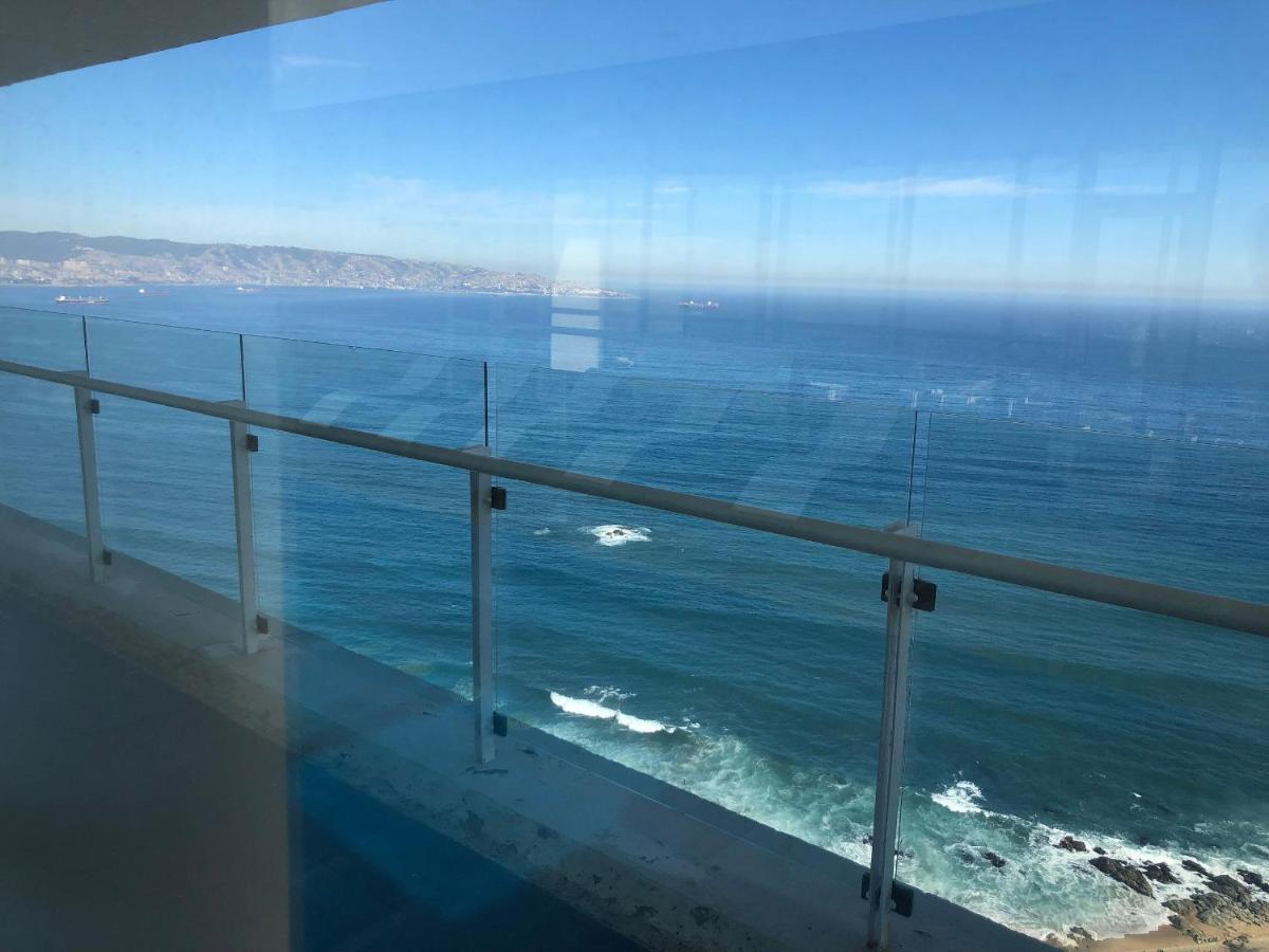 Апартаменты Hermoso Departamento Con Insuperable Vista Al Mar Винья-дель-Мар Экстерьер фото